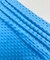 Turquoise Minky Dot Fabric by the Yard, 60" Wide Ultra-Soft Plush Minky Fabric for Baby Blankets, Nursery Decor, Plush Toys & Sewing